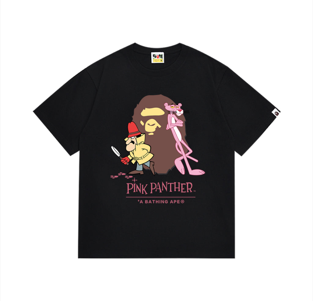Bape x Pink Panther Ape Head Tee