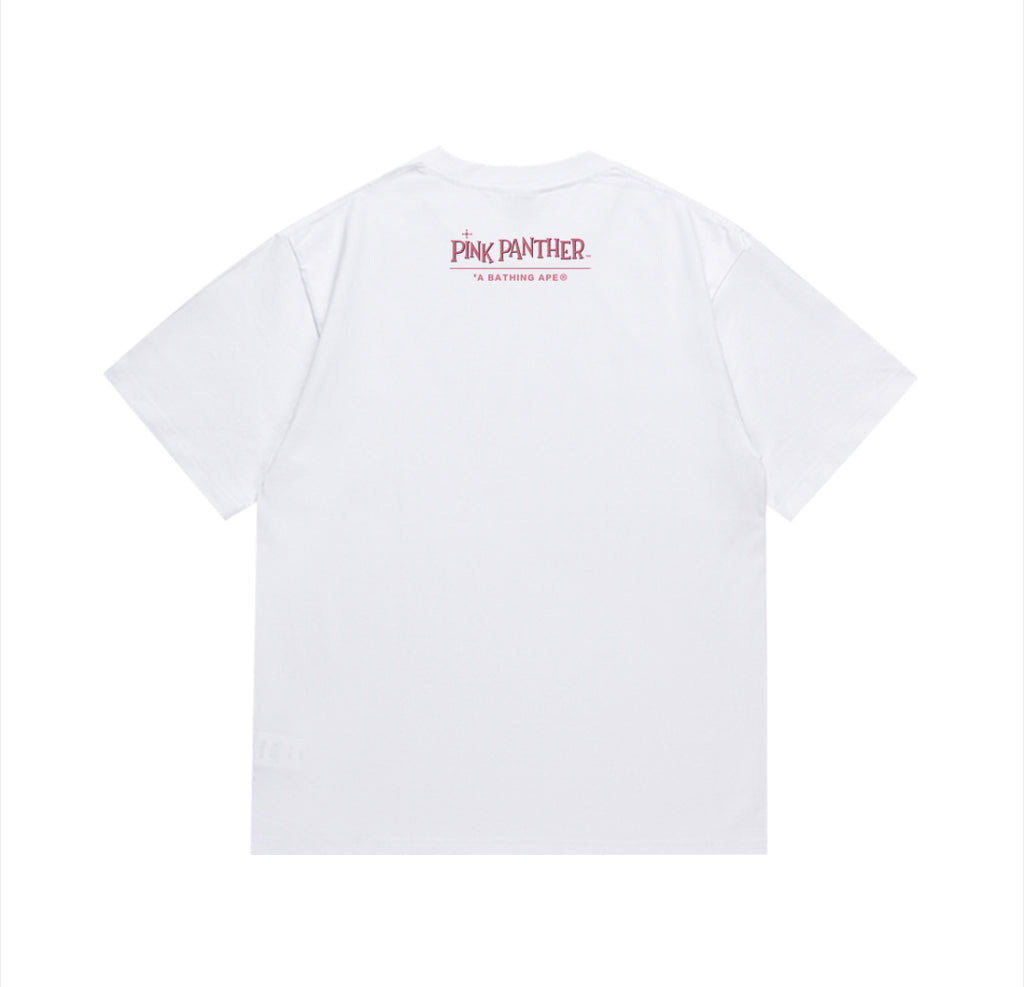 Bape x Pink Panther Ape Head Tee